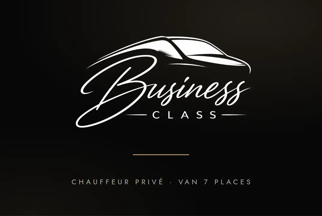 Carte de visite de Business Class VTC — recto
