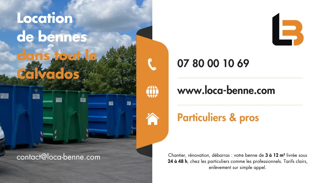 Carte de visite de LocaBenne — verso