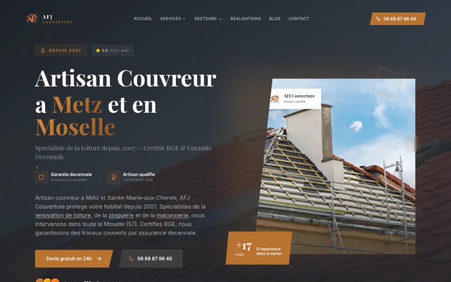 AFJ Couverture Metz