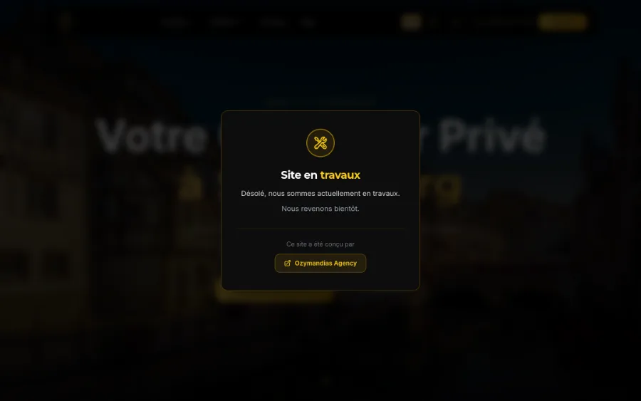 Drop VTC — Chauffeur privé Strasbourg & transfrontalier