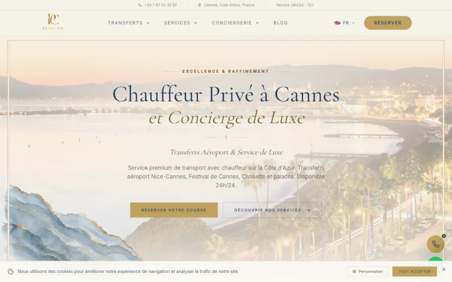 Plug-In Cannes — VTC & Conciergerie de Luxe