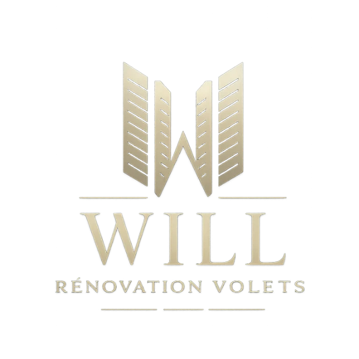 Logo Will Rénovation Volets — l'atelier du volet parisien