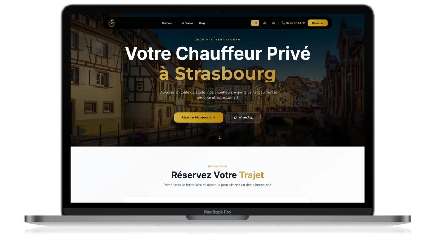 Drop VTC Strasbourg